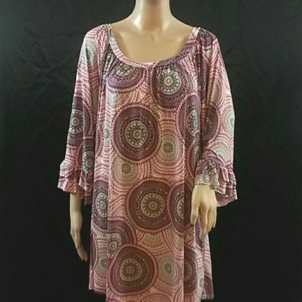New B.Jaxx Womens Plus Size 3X Blouse